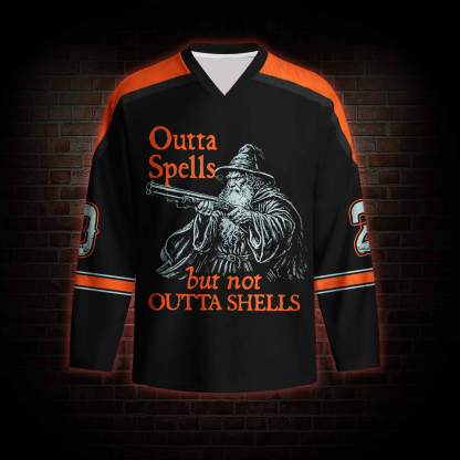 Outta Spells Long Sleeve Hockey Jersey