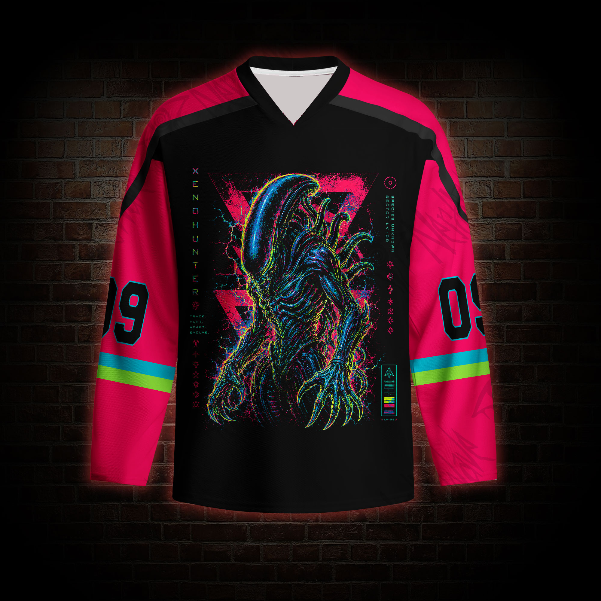 Species Unknown Long Sleeve Hockey Jersey