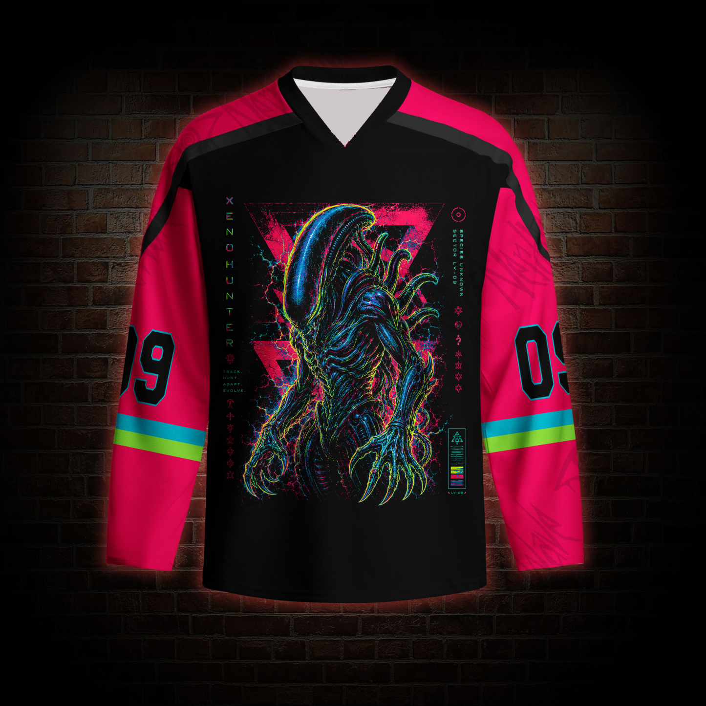 Species Unknown Long Sleeve Hockey Jersey