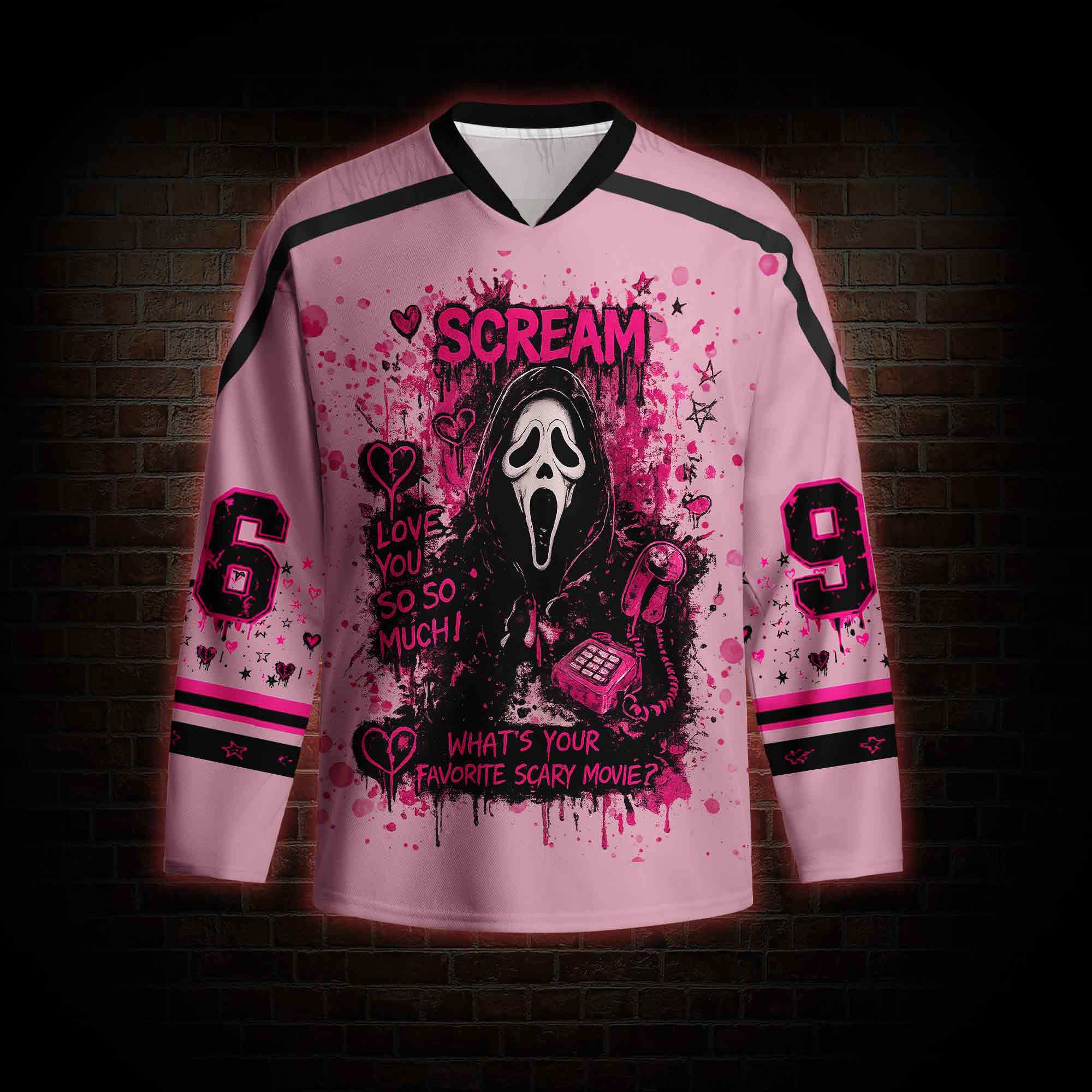 What's Your Favorite Scary Movie Hockey Jersey