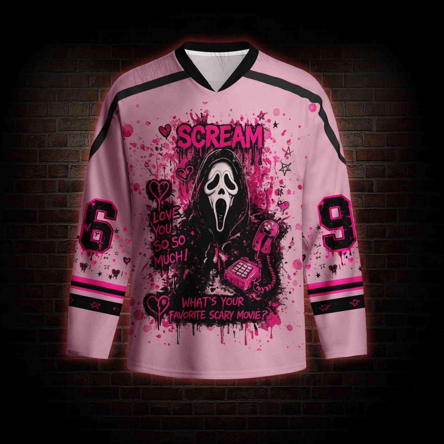 What's Your Favorite Scary Movie Hockey Jersey