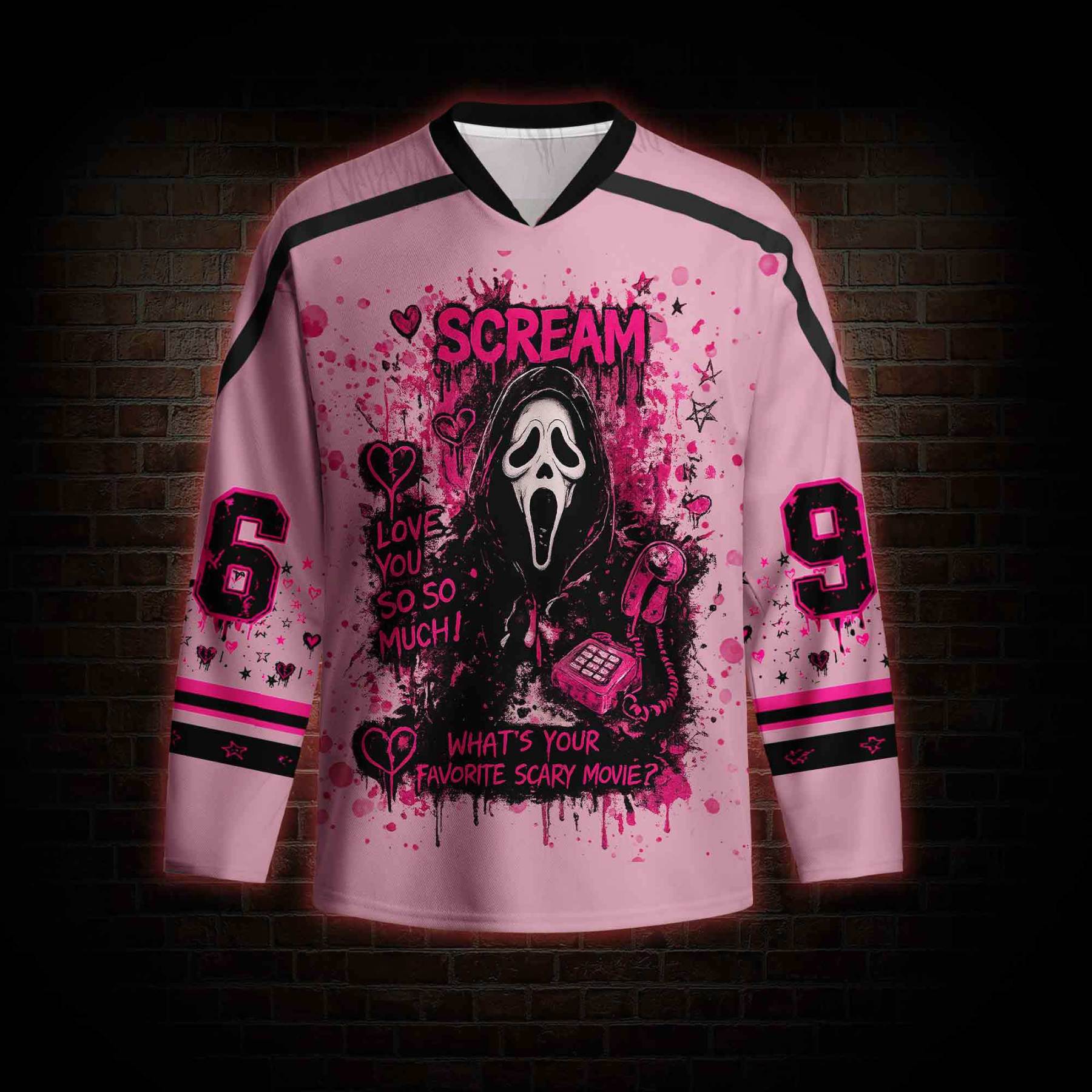 What's Your Favorite Scary Movie Hockey Jersey