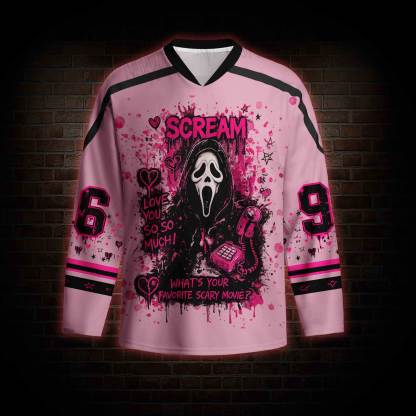 What's Your Favorite Scary Movie Hockey Jersey