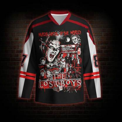 Destroy All Vampires Hockey Jersey