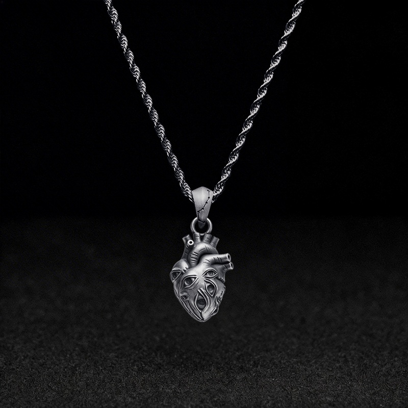 Anatomical Heart Necklace