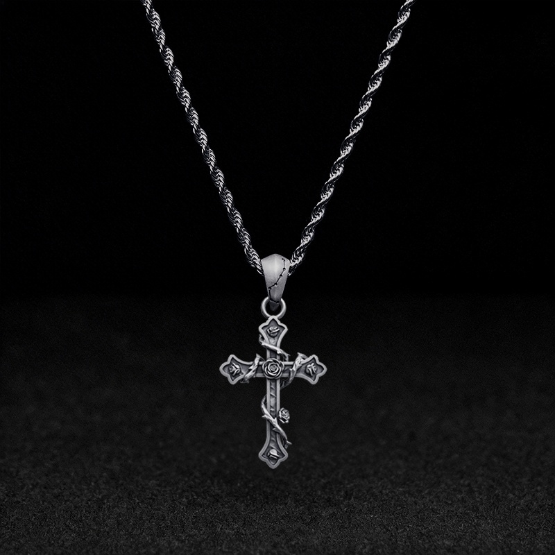 Cathedral Cross Necklace
