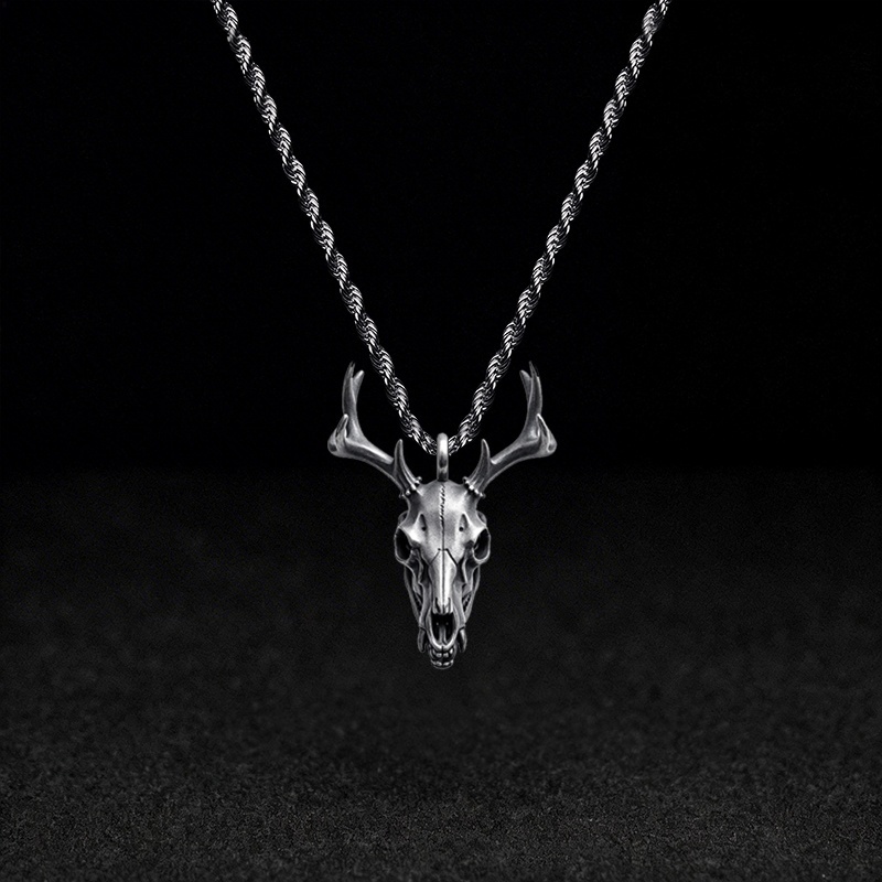 Wendigo Skull Necklace