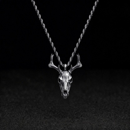 Wendigo Skull Necklace