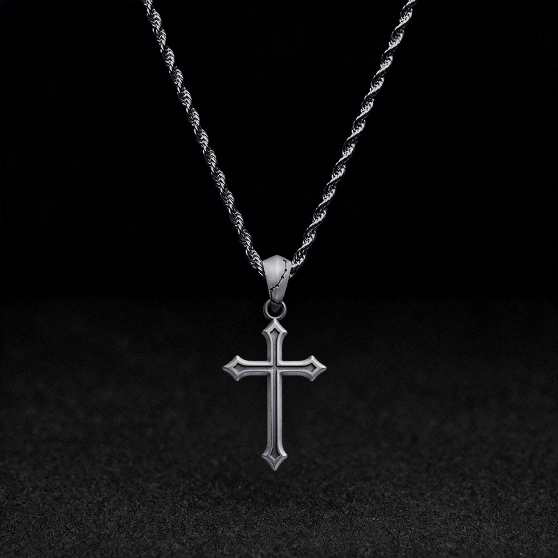 Classic Gothic Cross Necklace