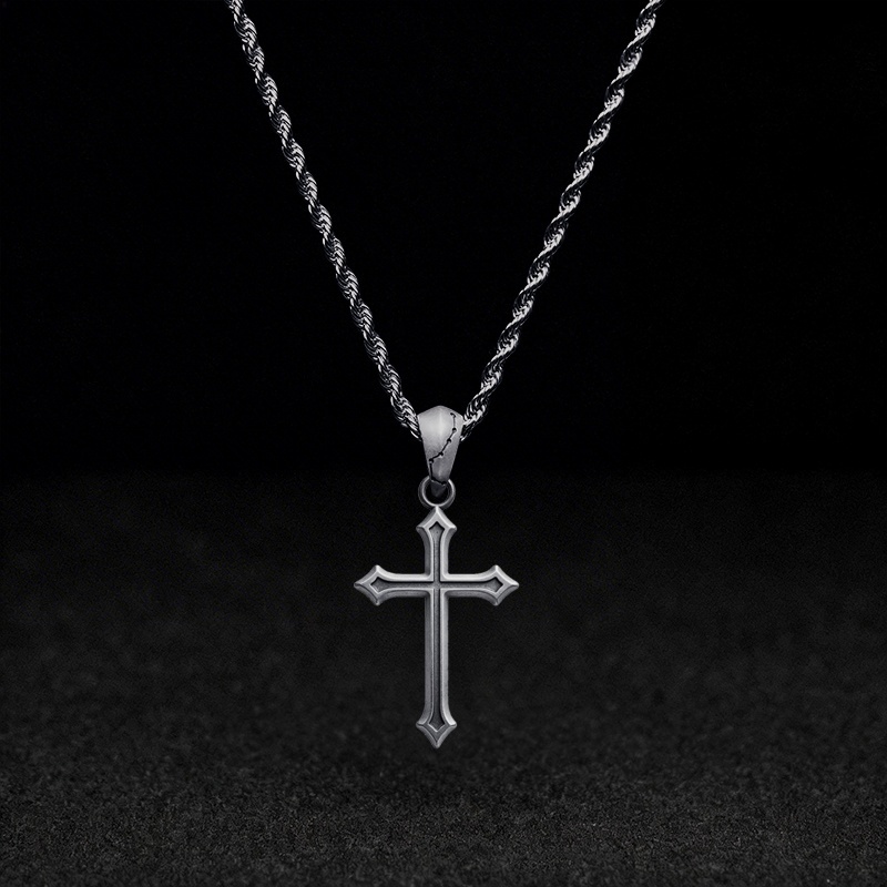 Classic Gothic Cross Necklace