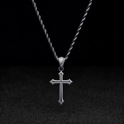 Classic Gothic Cross Necklace