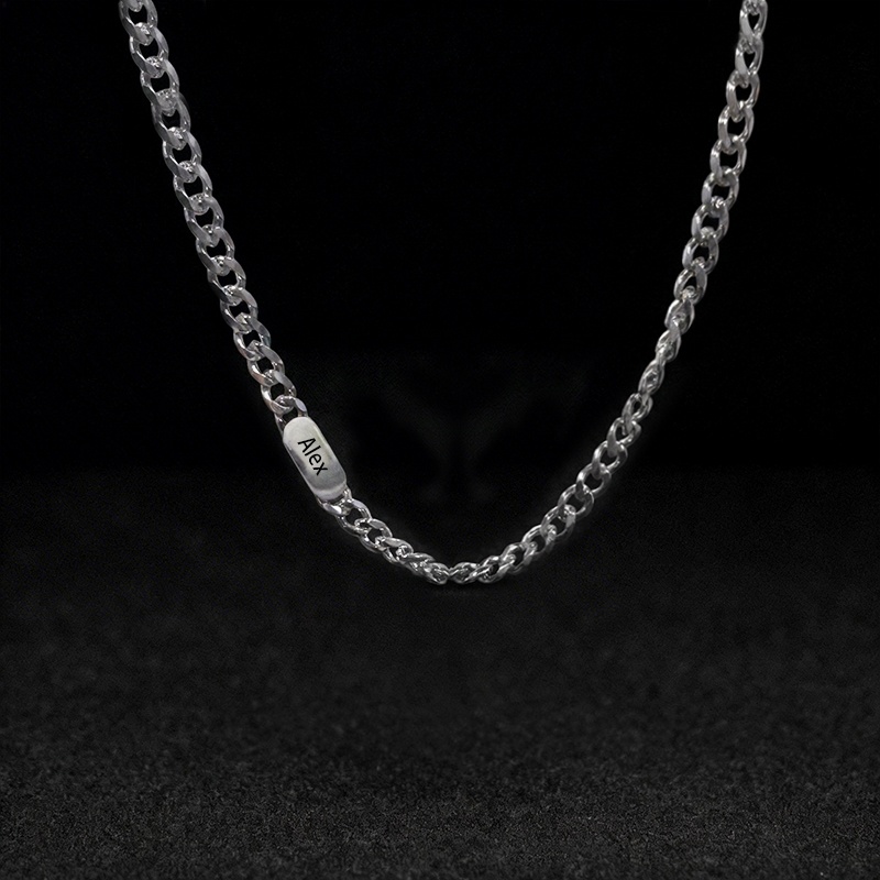 Custom Cuban Chain Name Necklace