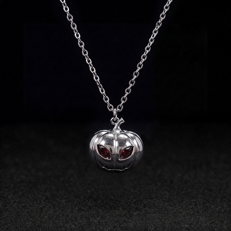 Evil Pumpkin Necklace
