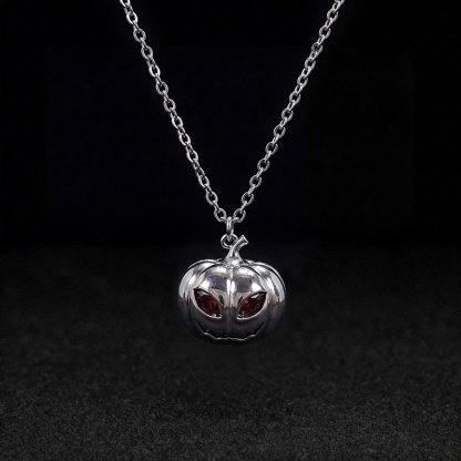 Evil Pumpkin Necklace