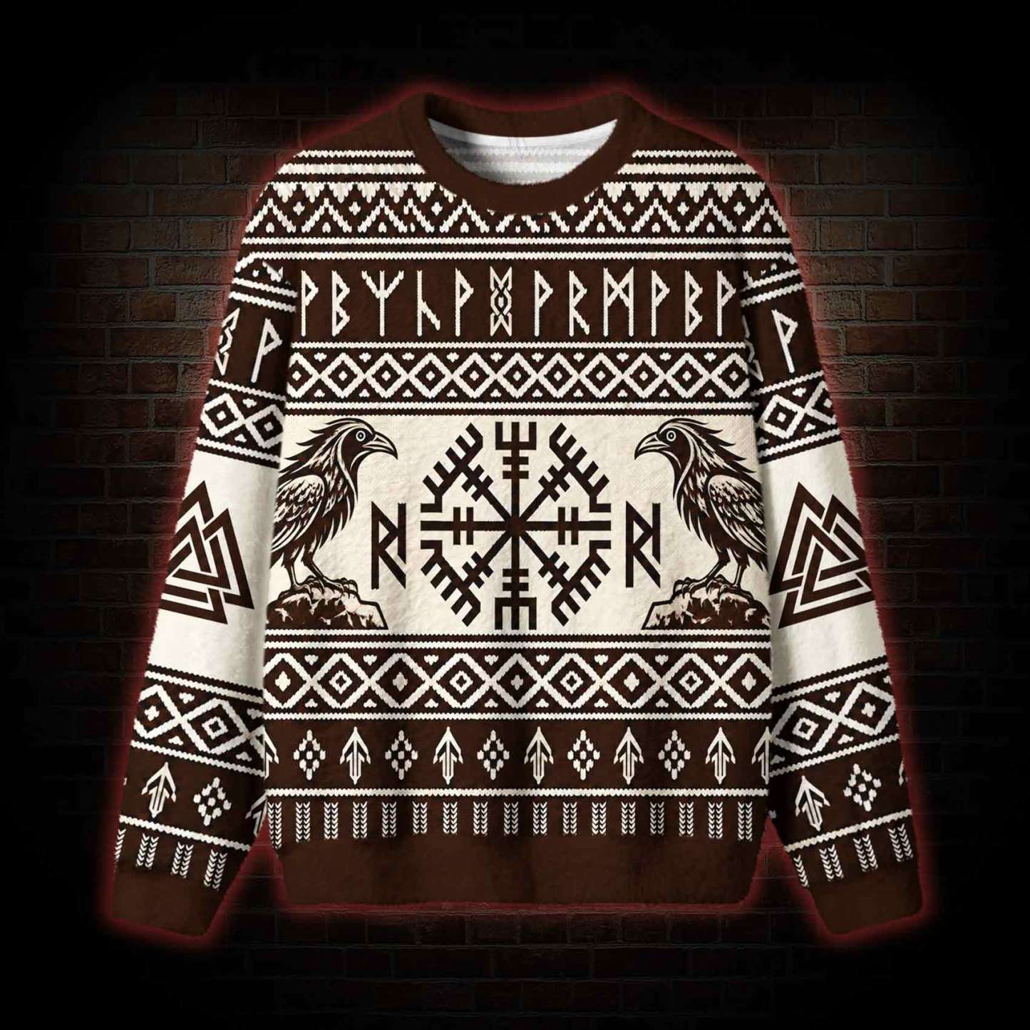 Valhalla Warrior Ugly Sweatshirts