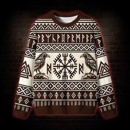 Valhalla Warrior Ugly Sweatshirts
