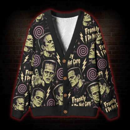 Frankly I Do Not Care Cardigan Sweater