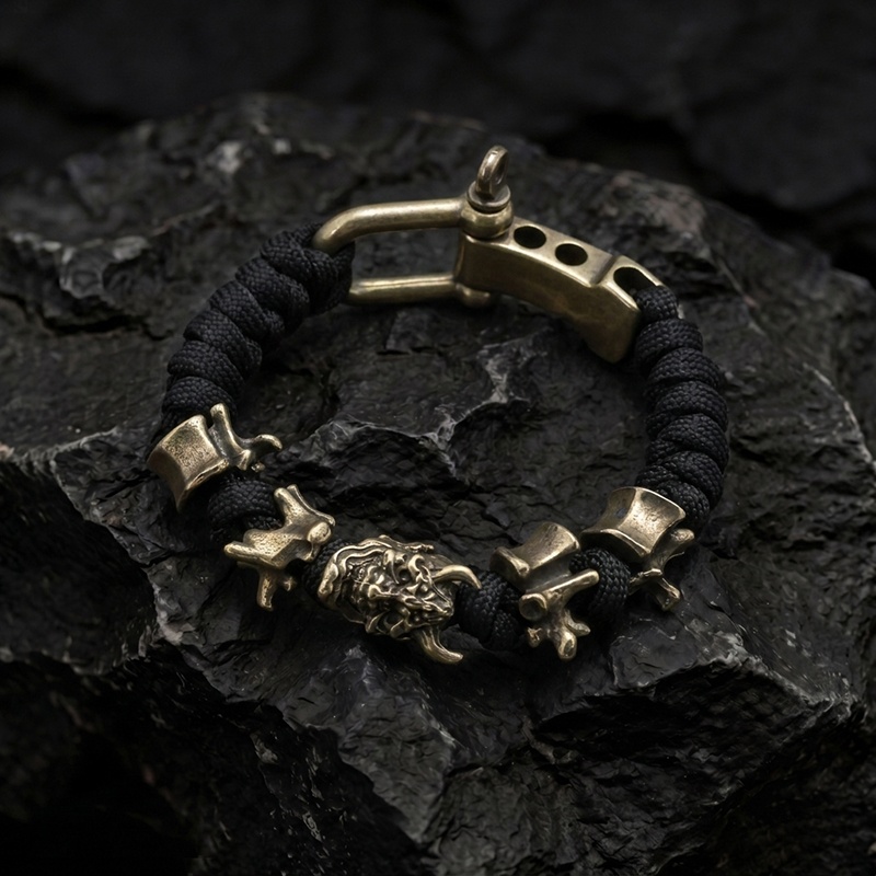 Raven Bone Bracelet