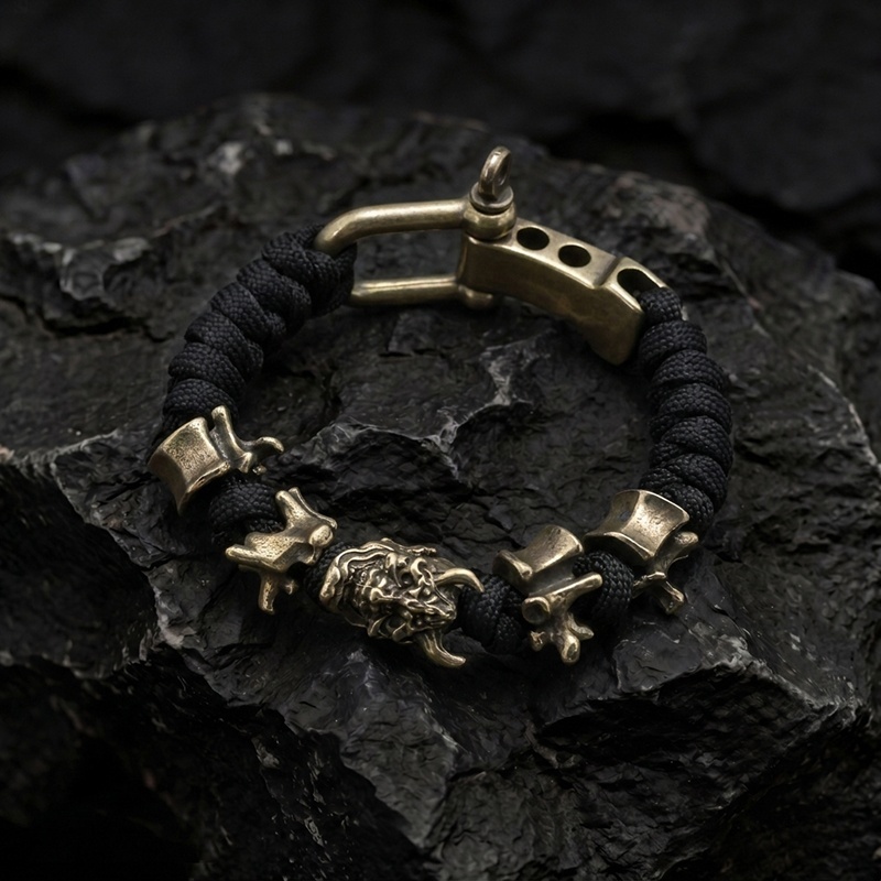Raven Bone Bracelet