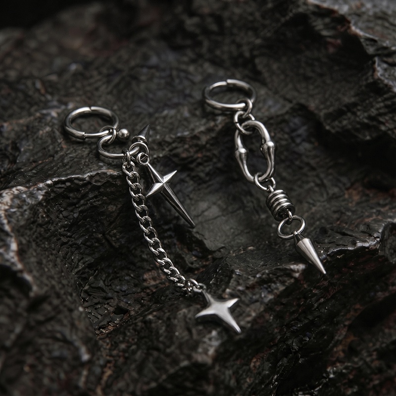 Spike Star Earrings