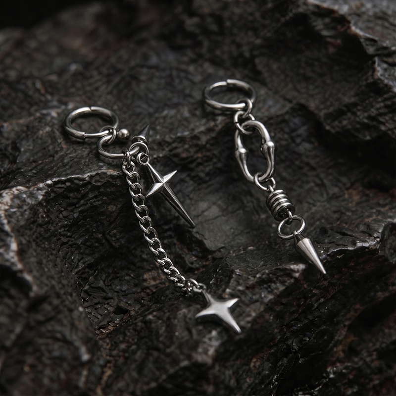 Spike Star Earrings
