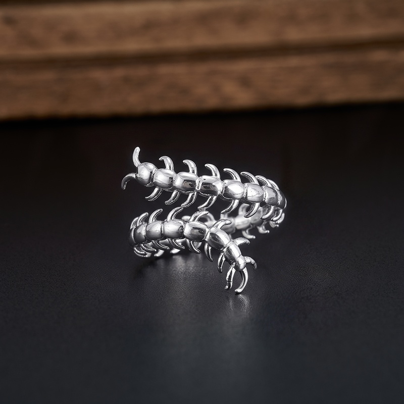 Gothic Centipede Ring