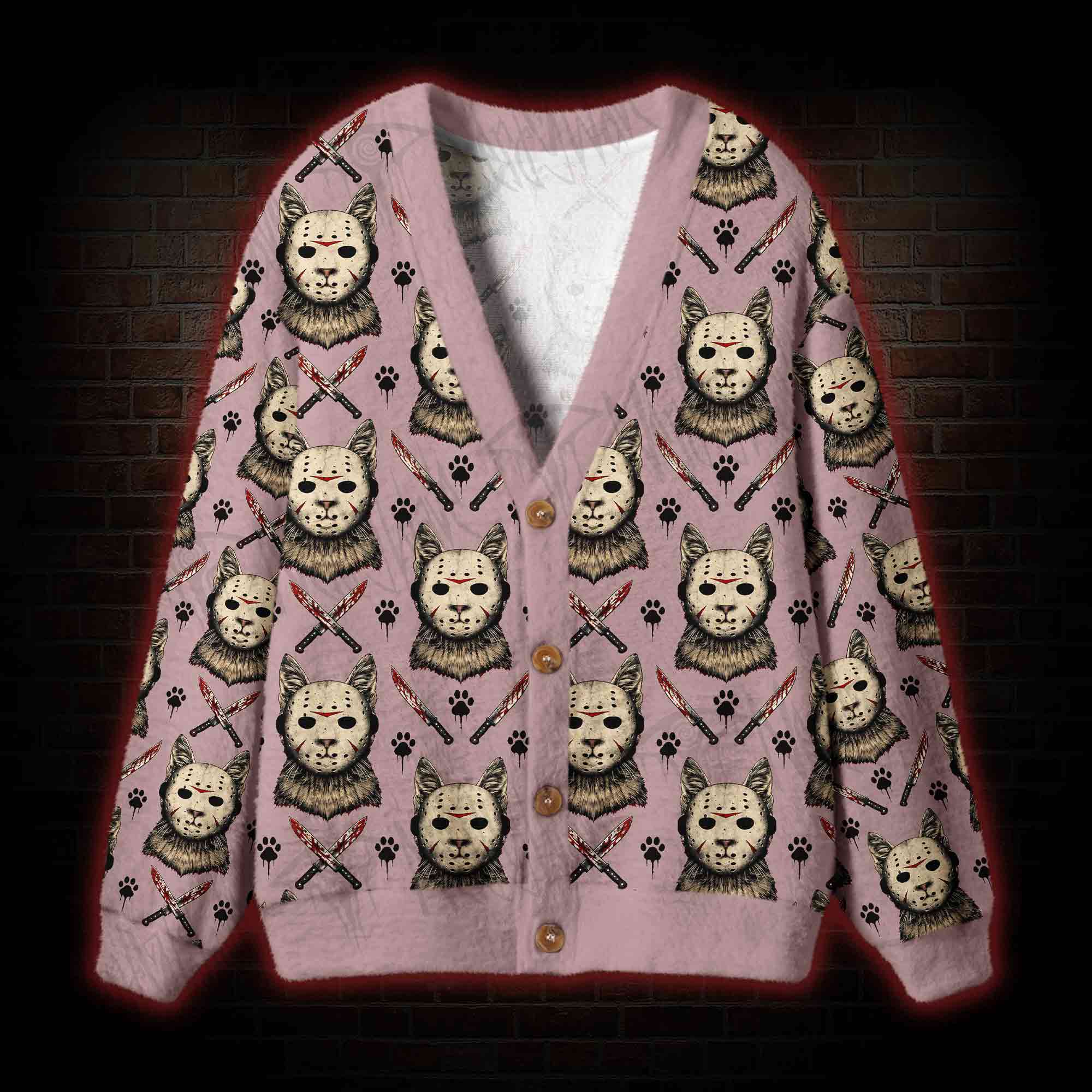 Cute but Deadly Cardigan Sweater