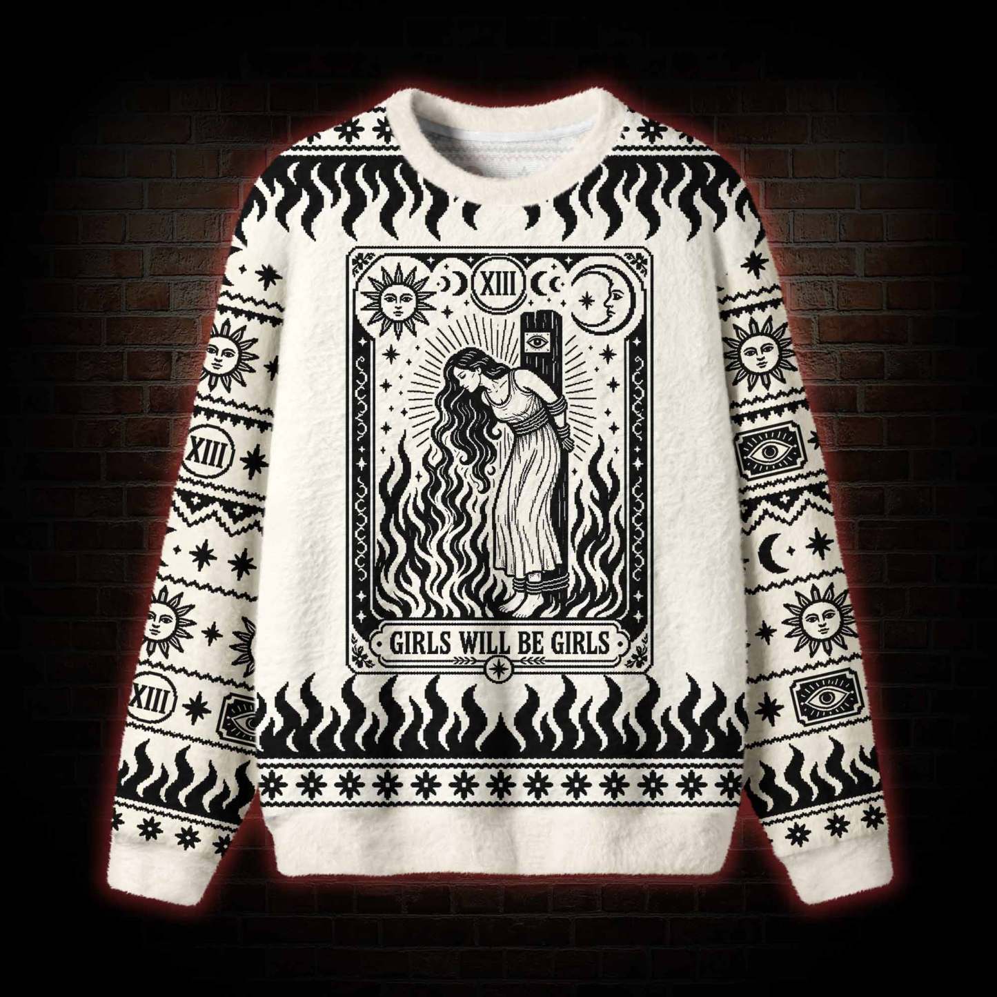 Girls Will be Girls Ugly Sweatshirts