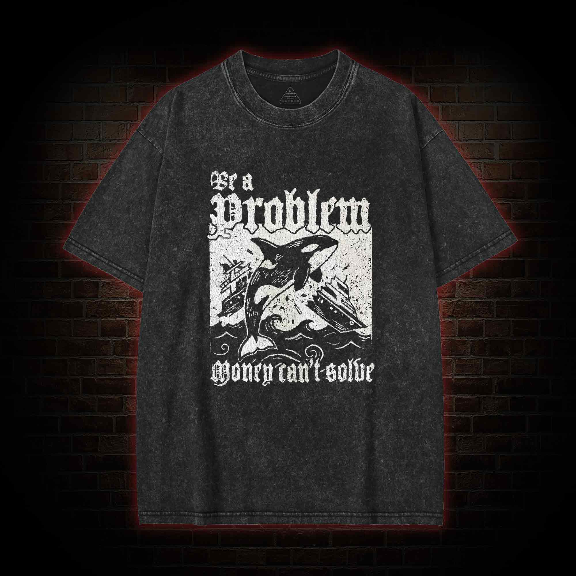 Be a Problem Washed T-shirt