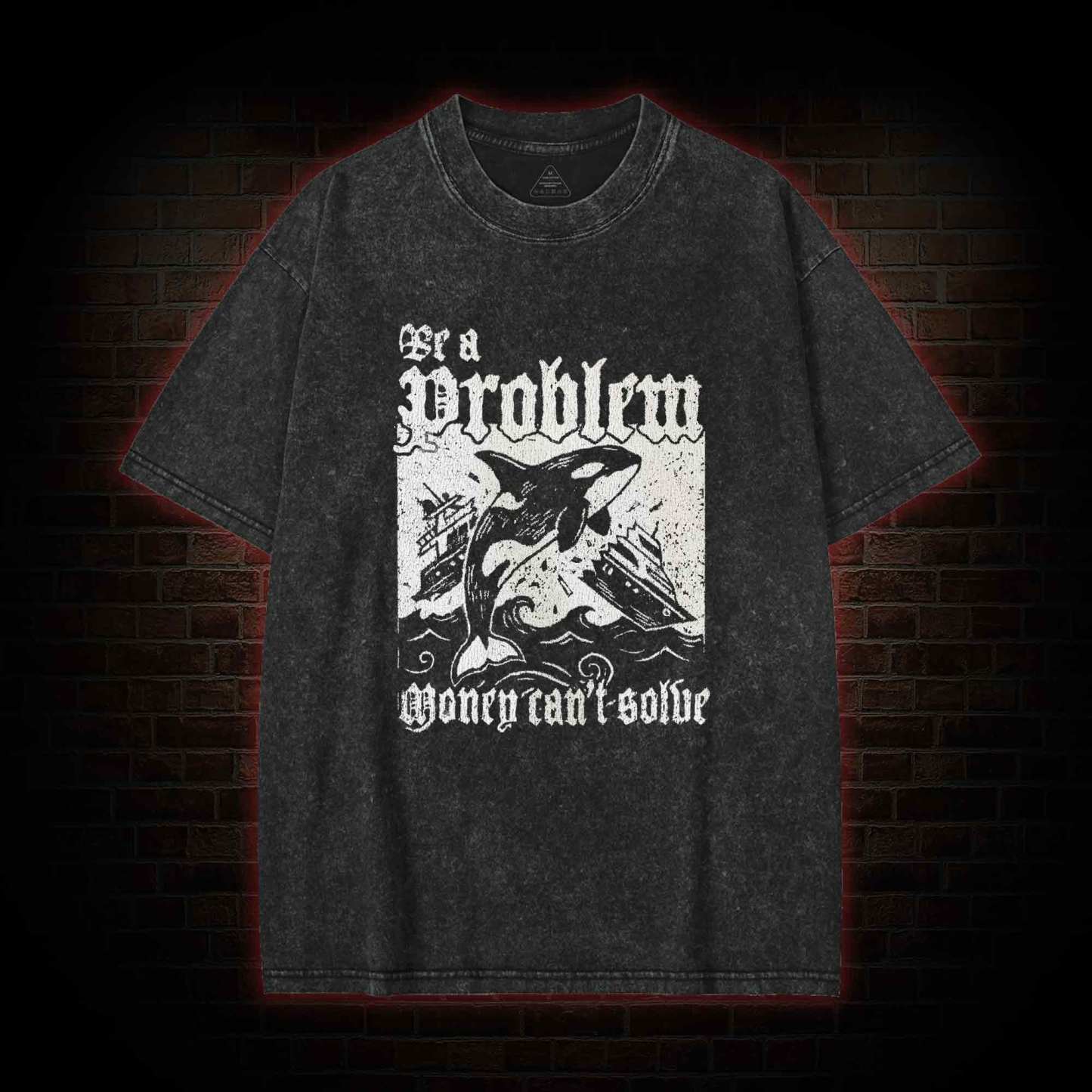 Be a Problem Washed T-shirt