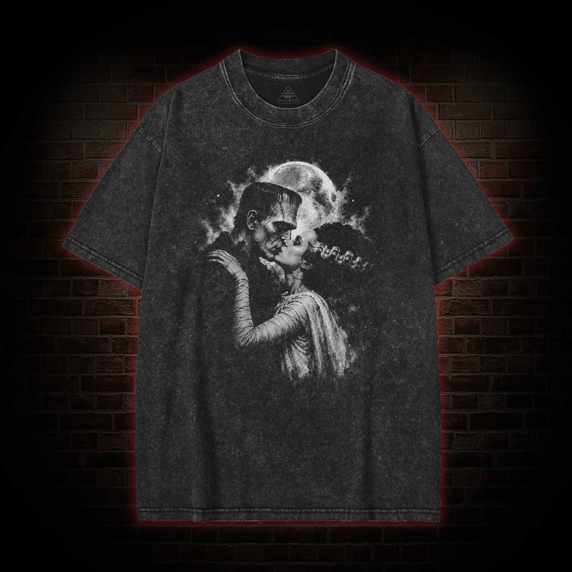 Eternal Gothic Love Washed T-shirt