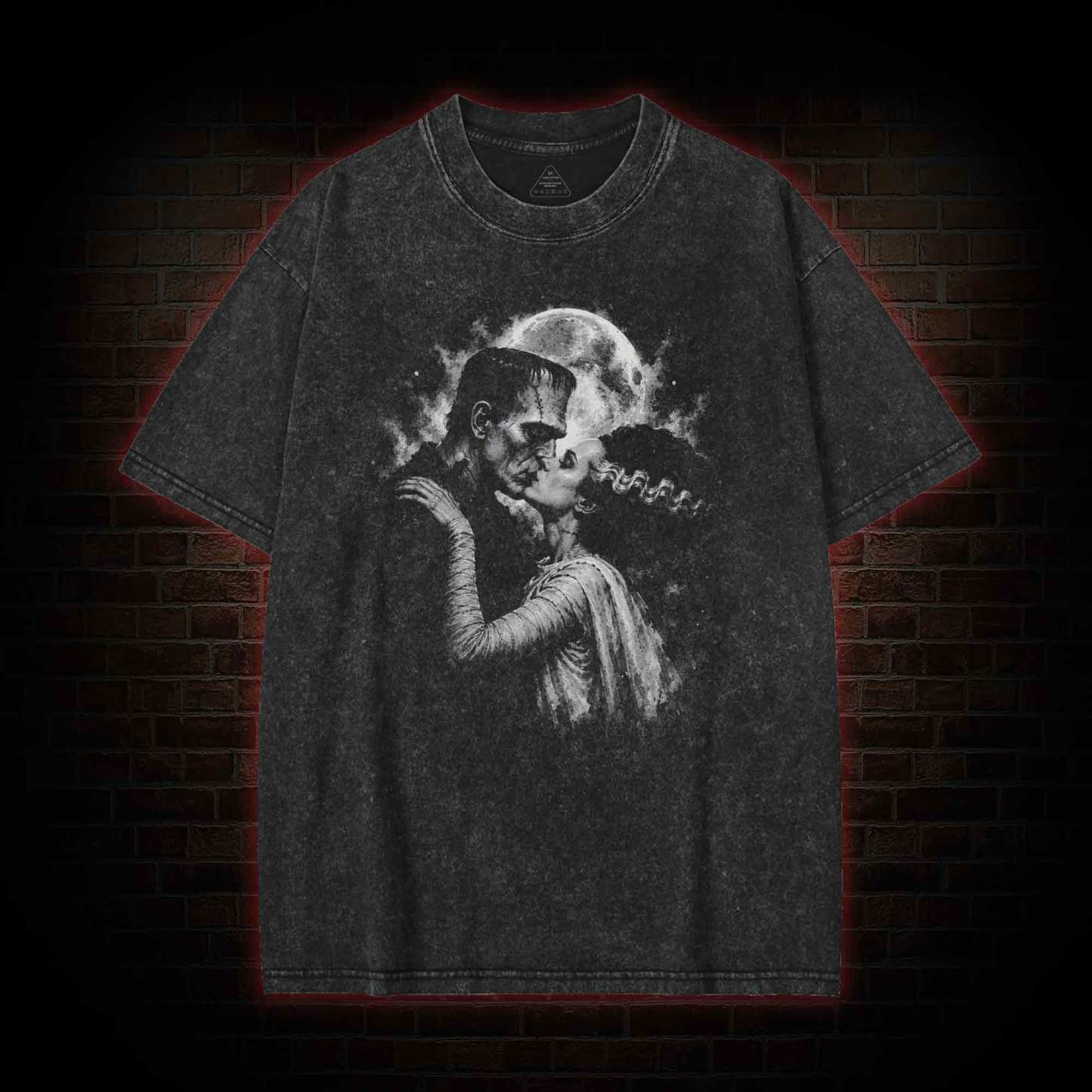 Eternal Gothic Love Washed T-shirt