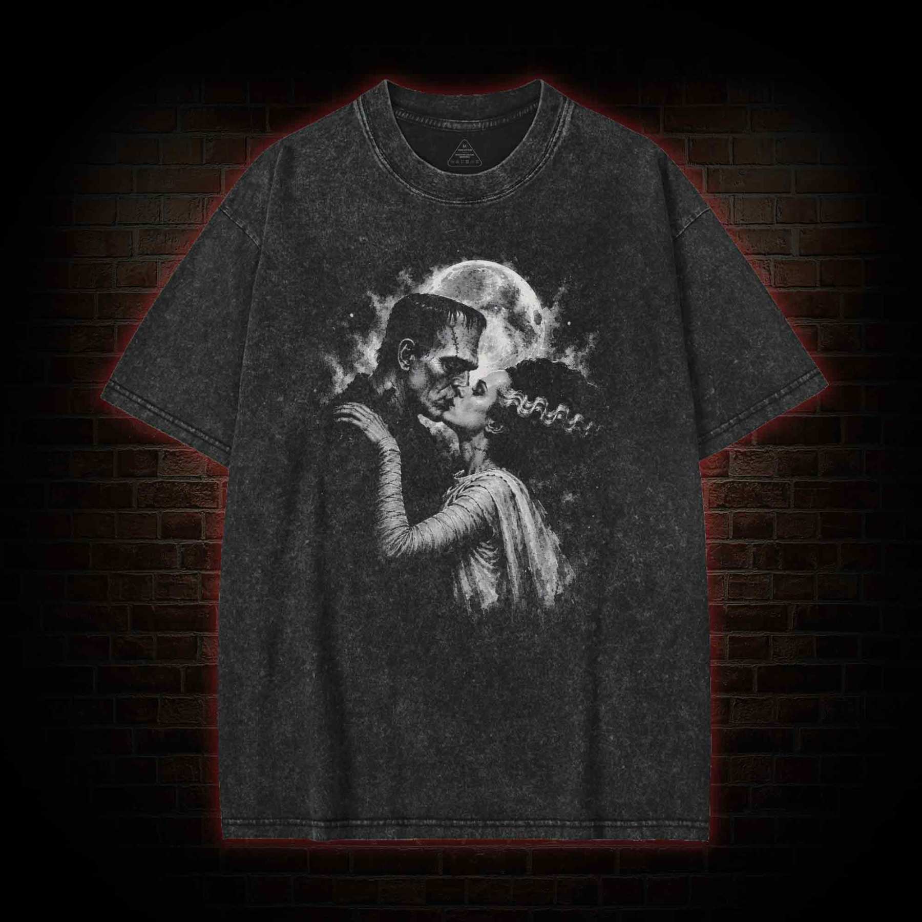 Eternal Gothic Love Washed T-shirt