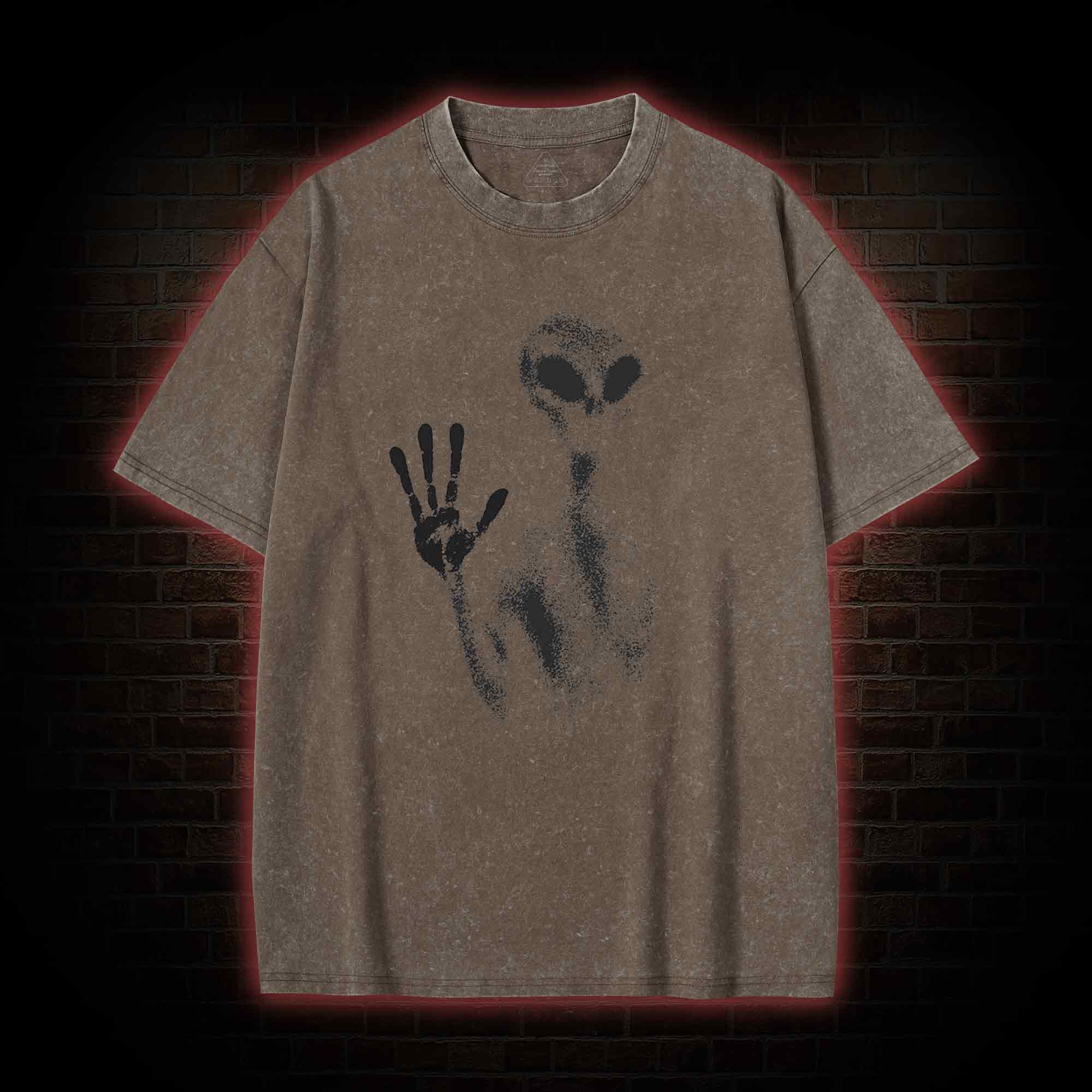 Retro UFO Washed T-shirt