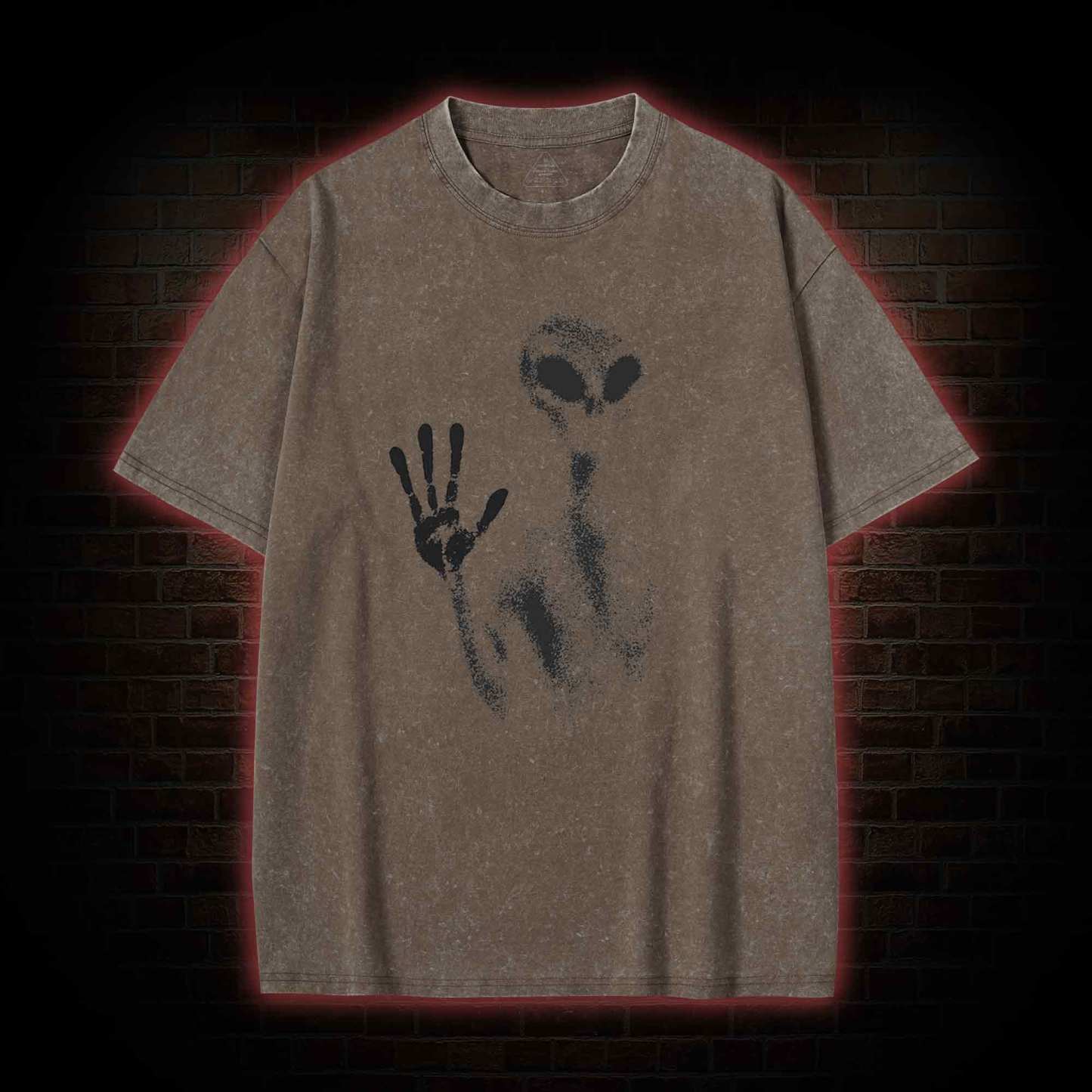 Retro UFO Washed T-shirt