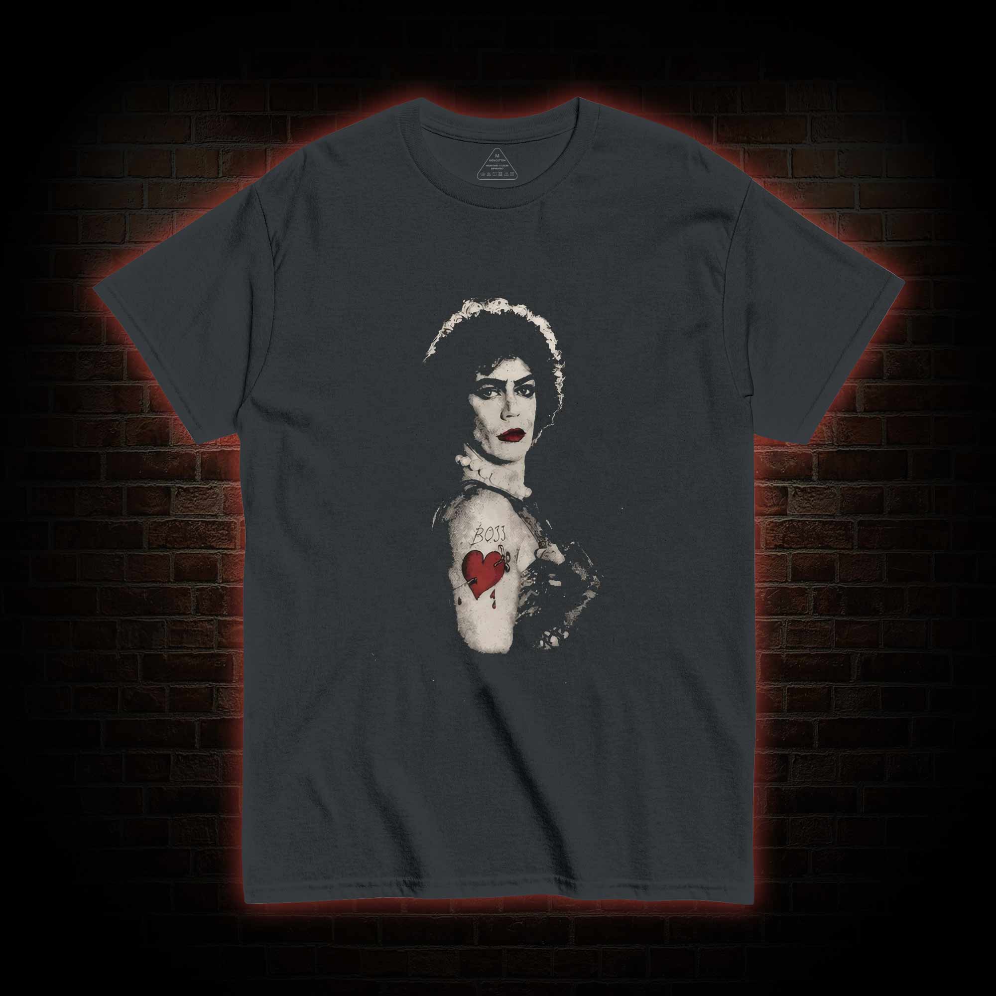 Vintage Boss Heart Tattoo T-shirt