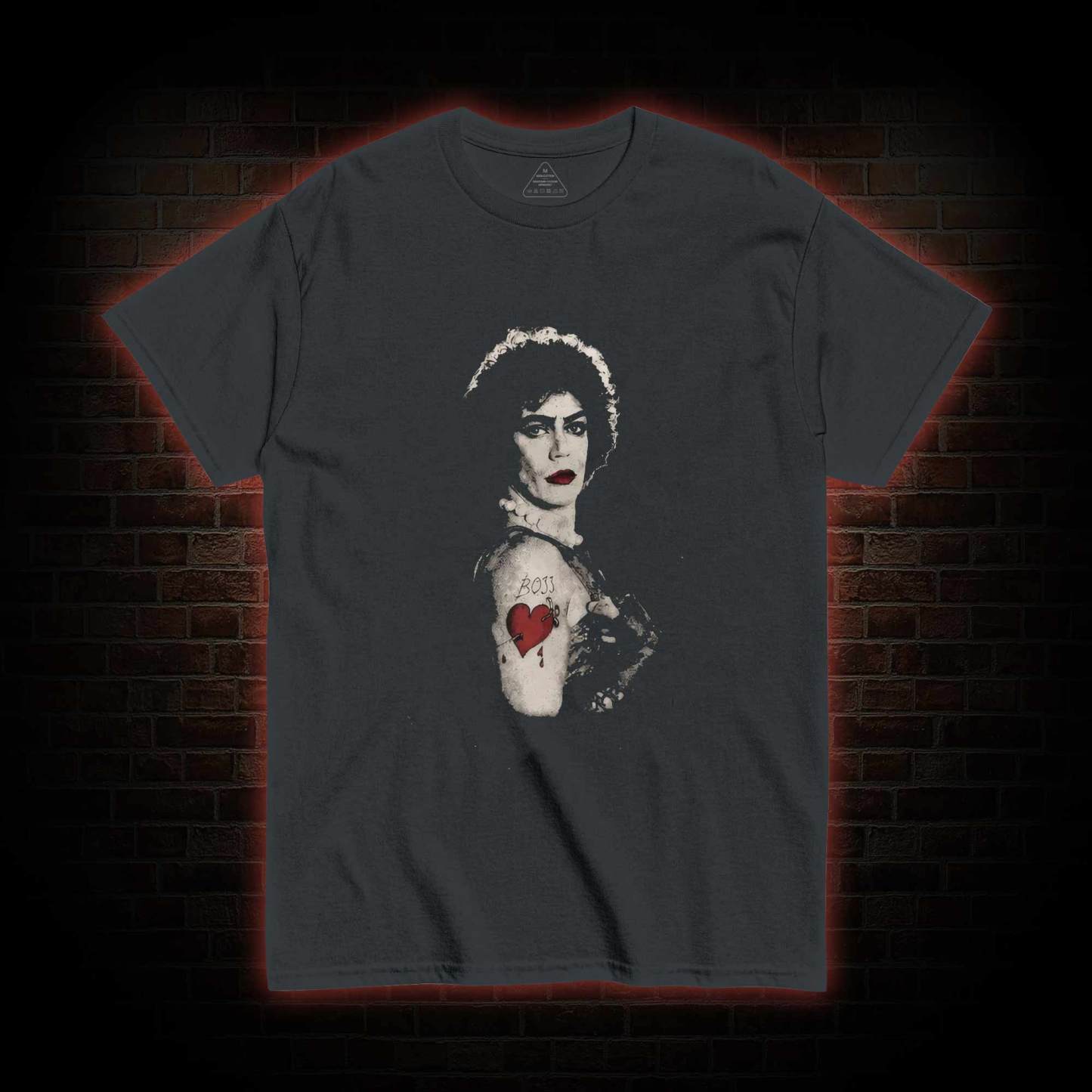 Vintage Boss Heart Tattoo T-shirt