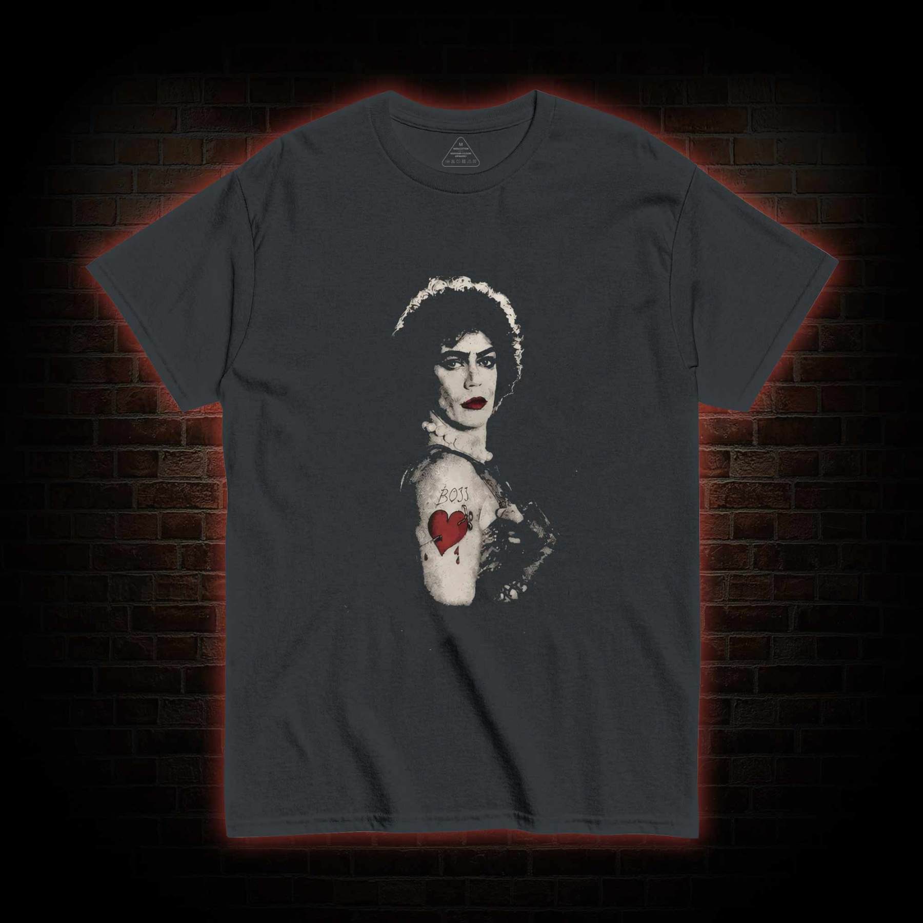 Vintage Boss Heart Tattoo T-shirt
