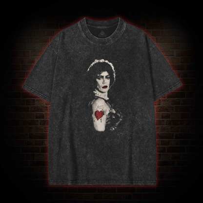 Vintage Boss Heart Tattoo Washed T-shirt
