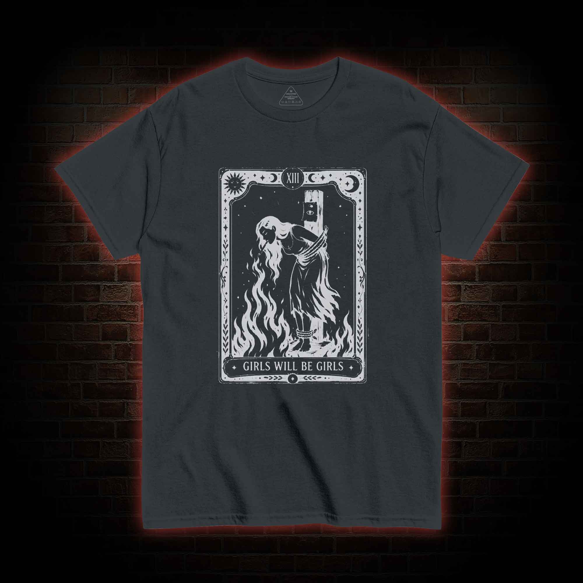Girls Will be Girls Tarot T-shirt