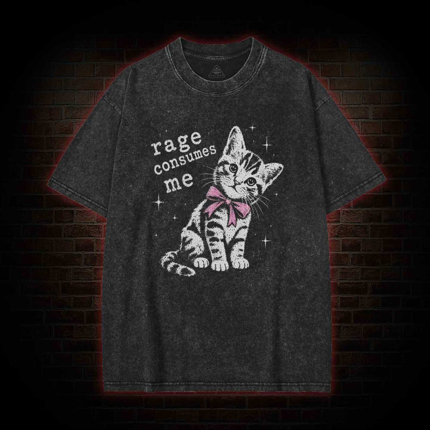 Rage Consumes Me Washed T-shirt
