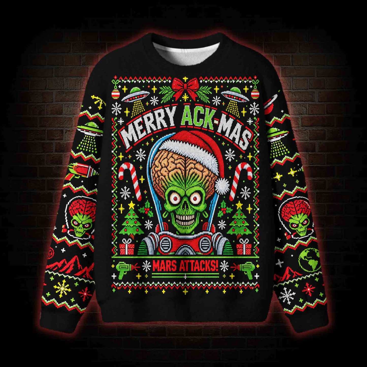 Merry Ack-Mas Ugly Sweatshirts