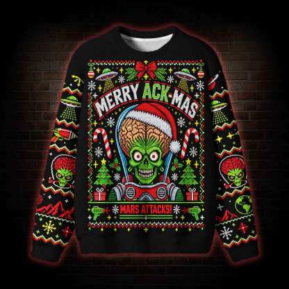 Merry Ack-Mas Ugly Sweatshirts
