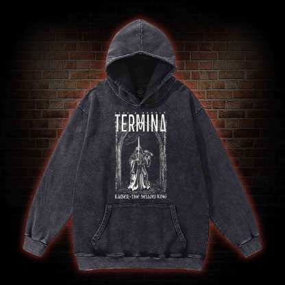Termina Kaiser The Yellow King Washed Hoodie