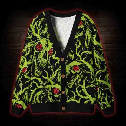 Wendigo's Gaze Cardigan Sweater