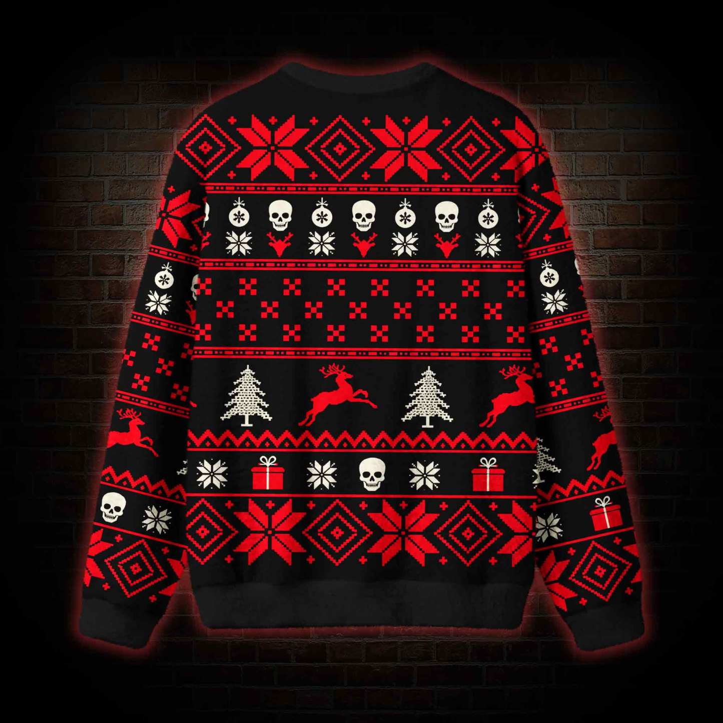 Merry Antichristmas Demon Ugly Sweatshirts