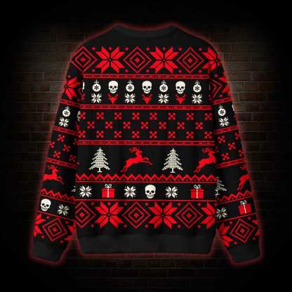 Merry Antichristmas Demon Ugly Sweatshirts