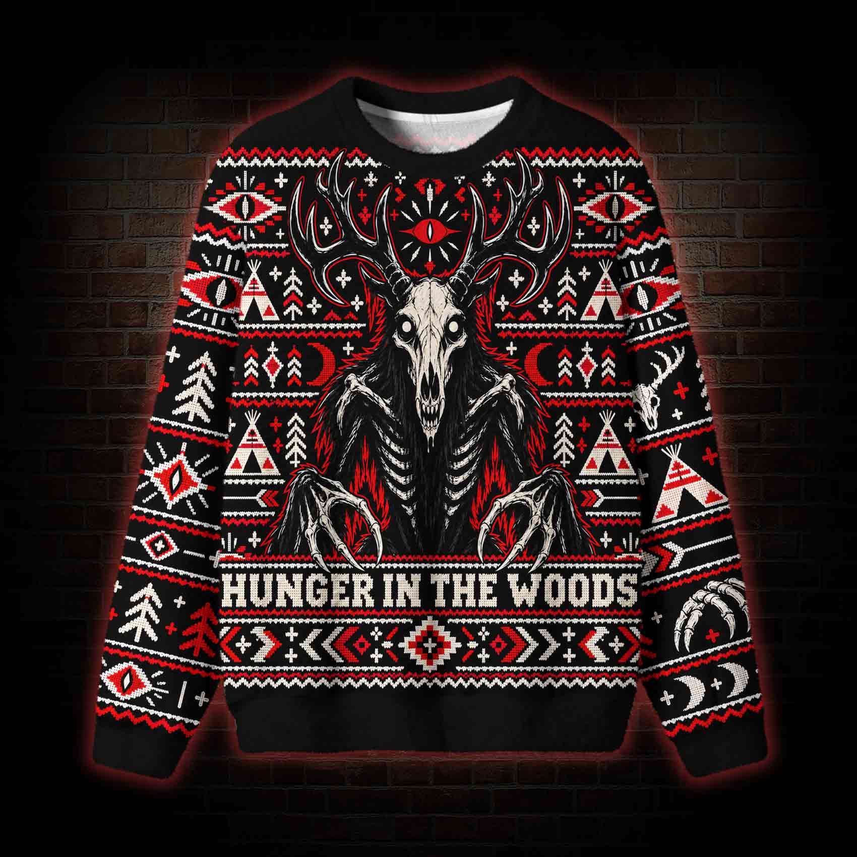 Hunger in the Woods Ugly Sweatshirts