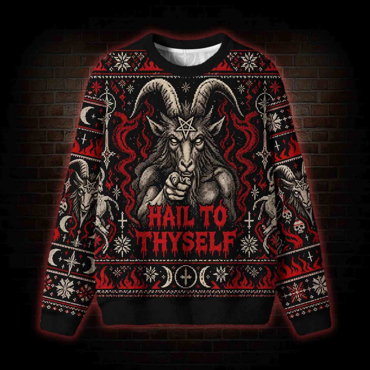 Hail to Thyself Ugly Sweatshirts