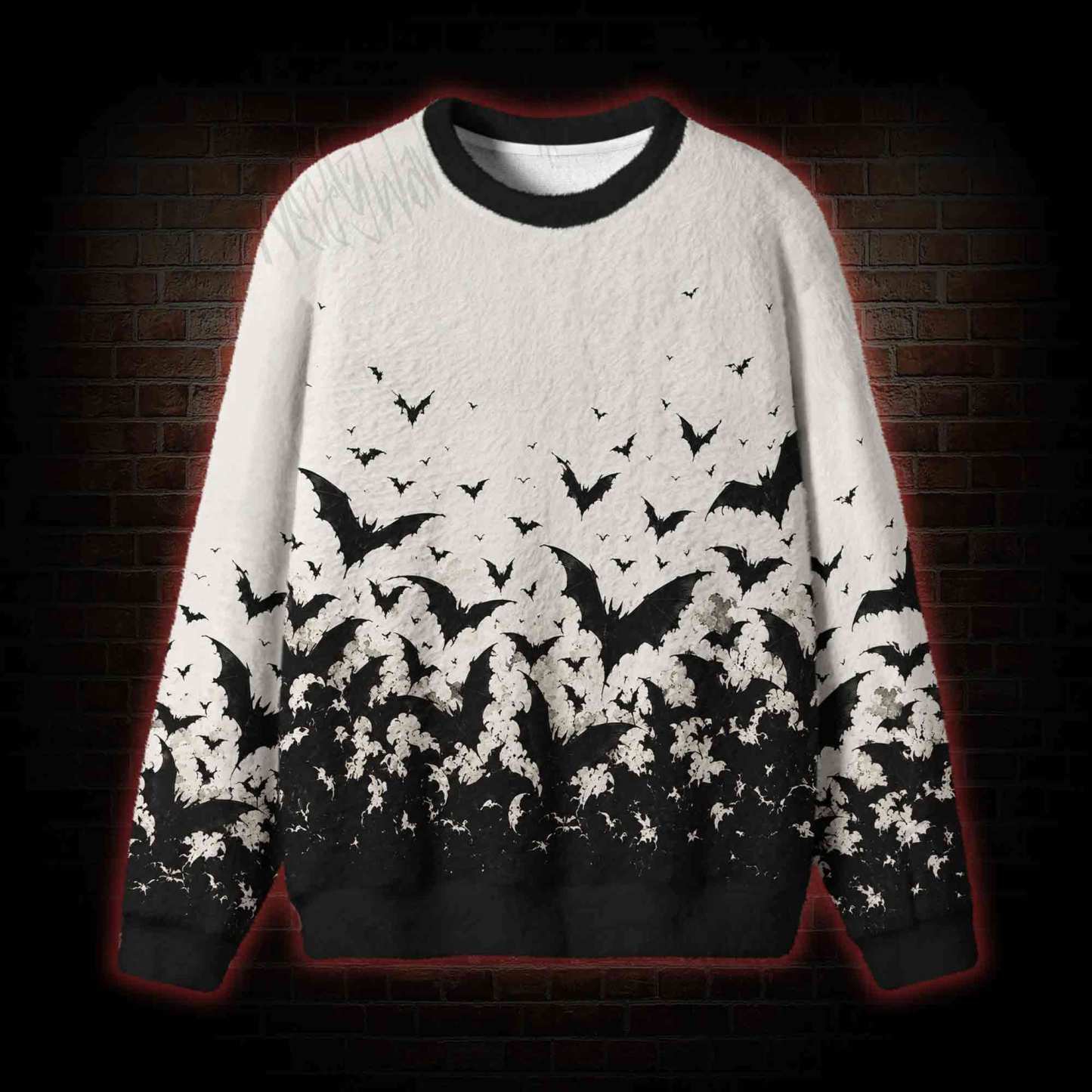 Shadows Take Flight Bats Ugly Sweatshirts